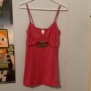 Women’s Pink Eli tank top size medium